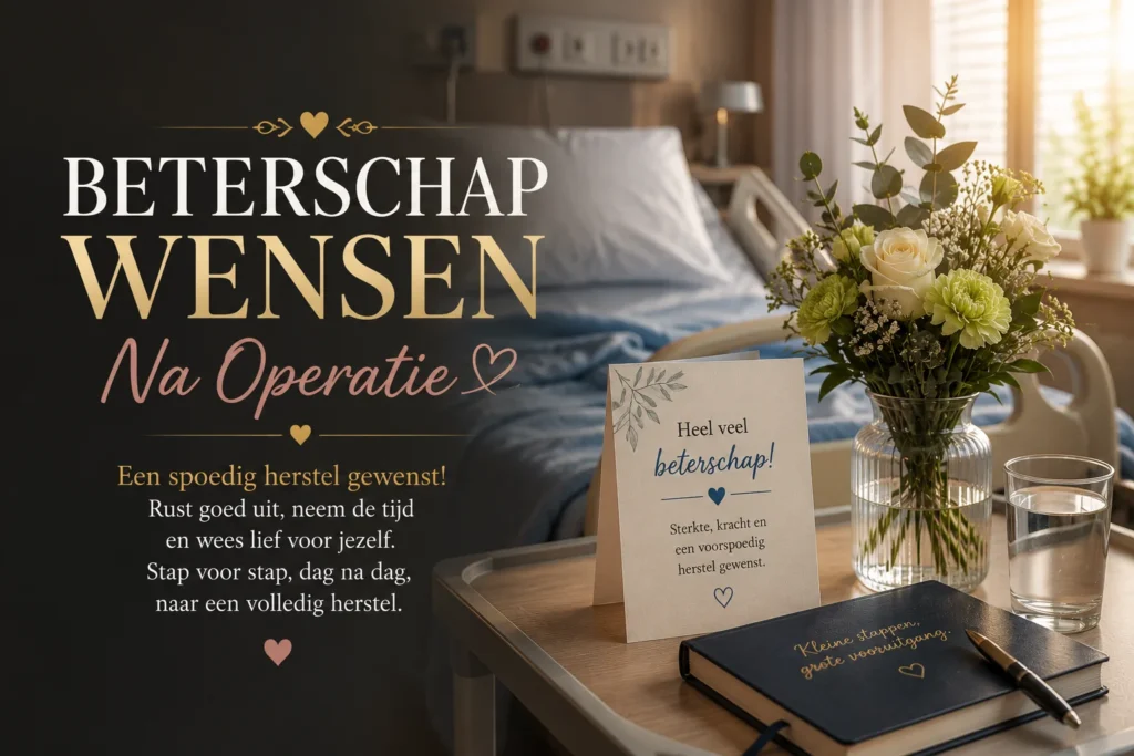 Beterschap Wensen Na Operatie