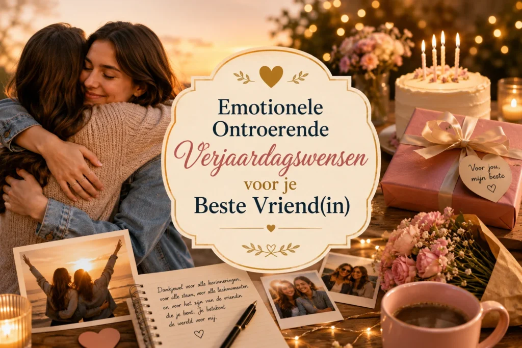 Emotionele Ontroerende Verjaardagswensen voor je Beste Vriend(in)