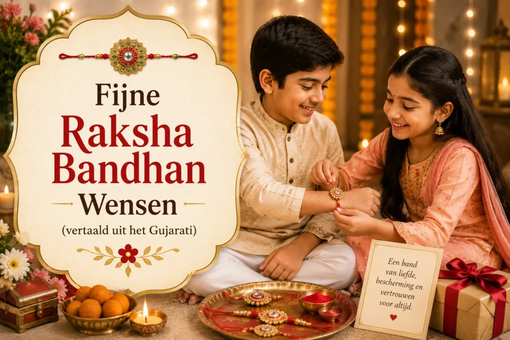 Fijne Raksha Bandhan Wensen (vertaald uit het Kannada)