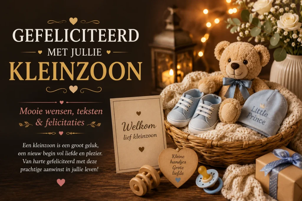 Gefeliciteerd met Jullie Kleinzoon