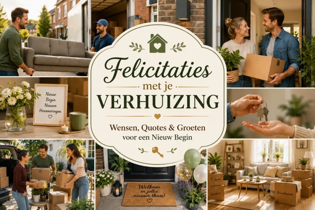 Gefeliciteerd met je Nieuwe Huis