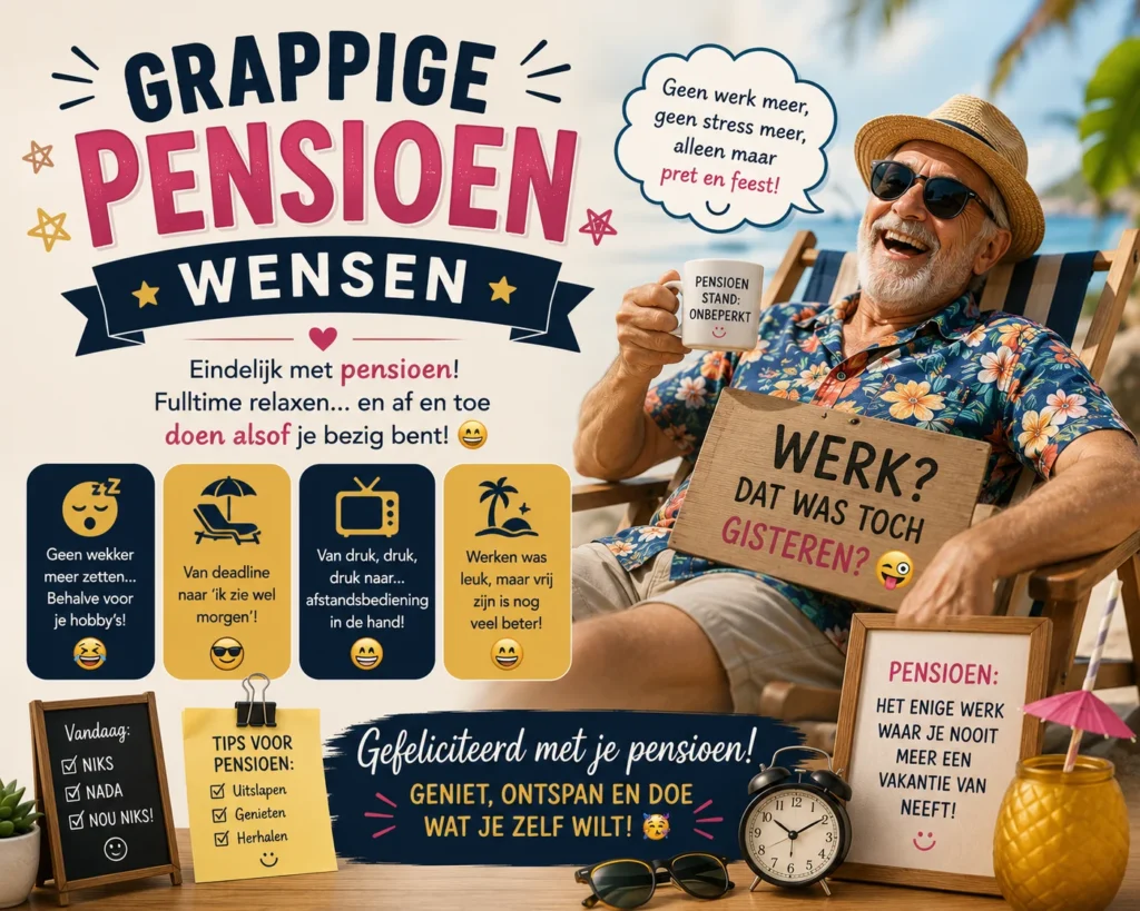 Grappige Pensioen Wensen