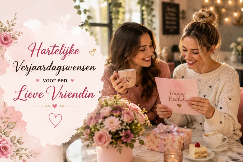 Hartelijke Verjaardagswensen voor een Lieve Vriendin