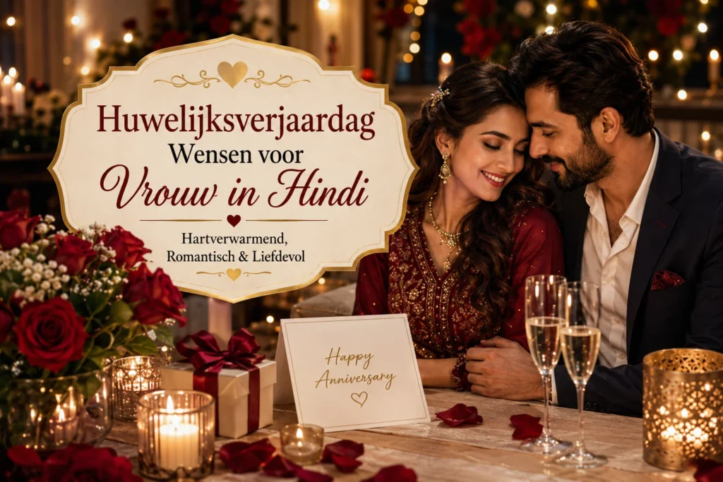 Huwelijksverjaardag Wensen voor Vrouw in Hindi | Hartverwarmend, Romantisch & Liefdevol