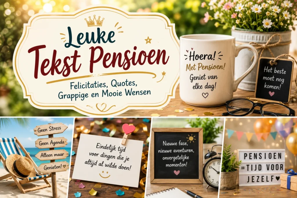 Leuke Tekst Pensioen |Felicitaties , Quotes Grappige en Mooie Wensen