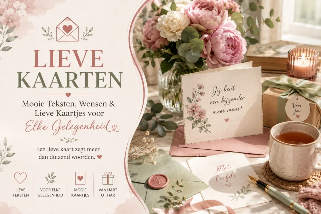 Lieve Kaarten| Mooie Teksten, Wensen & Lieve Kaartjes voor Elke Gelegenheid