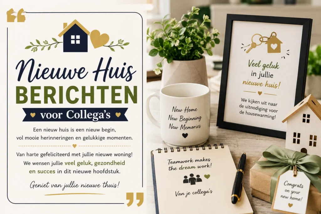 Nieuwe Huis Berichten voor Collega's