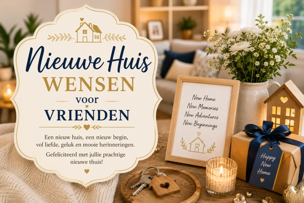 Nieuwe Huis Wensen voor Vrienden