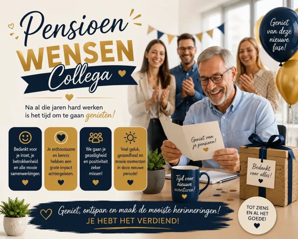 Pensioen Wensen Collega