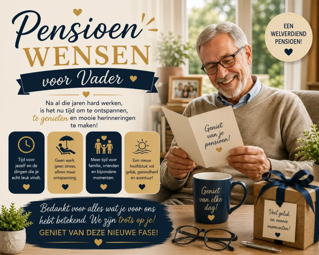 Pensioen Wensen voor Vader