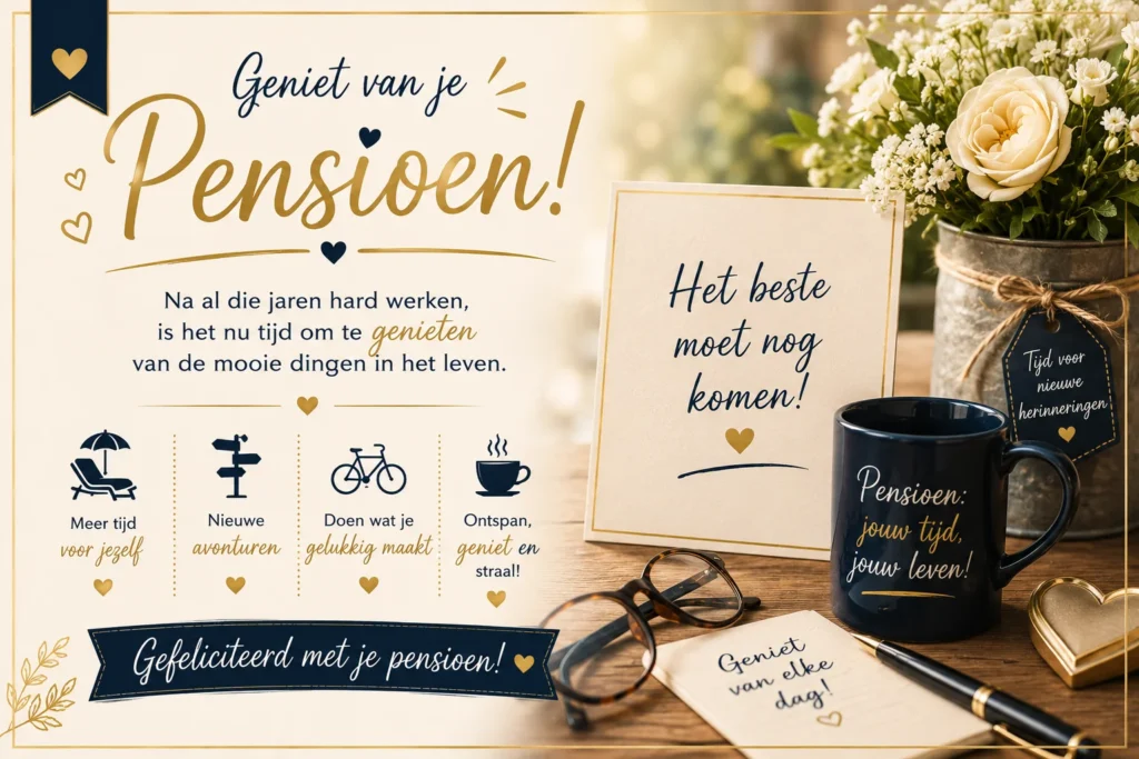 Pensioen Wenskaart