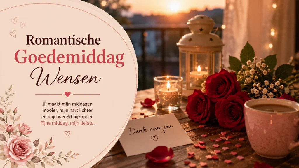 Romantische Goedemiddag Wensen