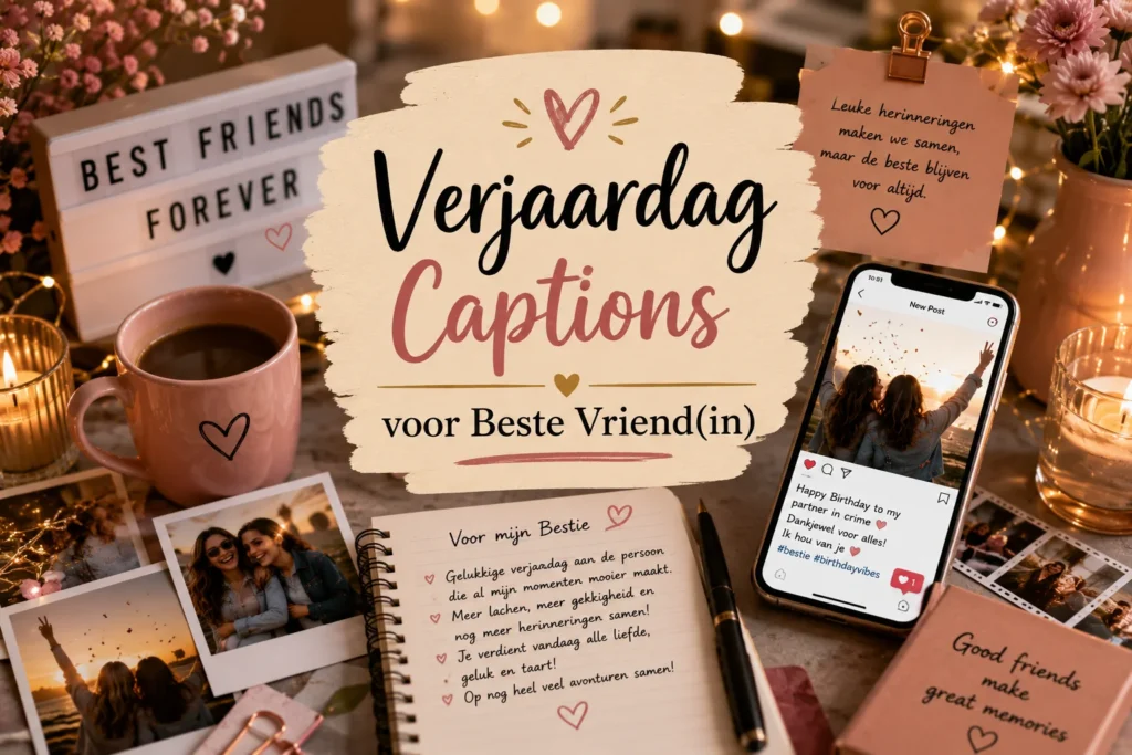 Verjaardag Captions voor Beste Vriend(in)