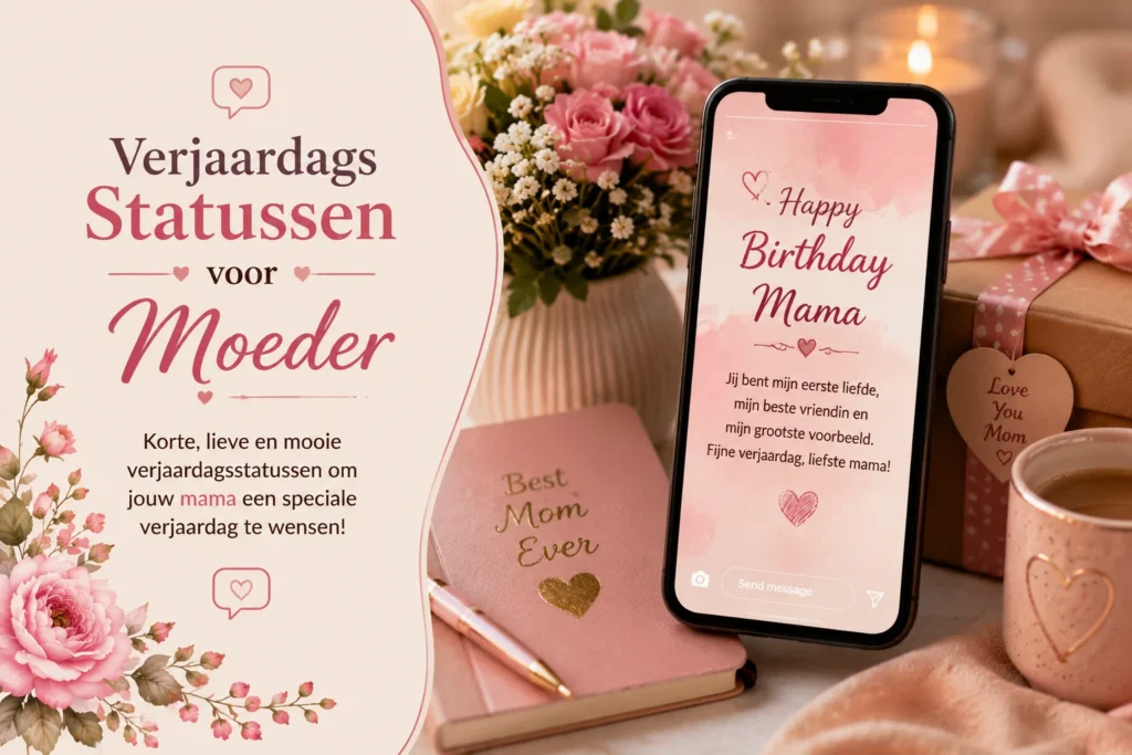 Verjaardags Statussen voor Moeder