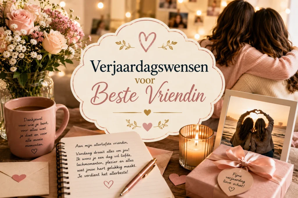 Verjaardagswensen voor Beste Vriendin
