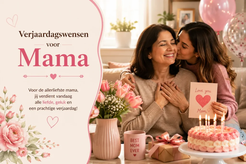 Verjaardagswensen voor Mama