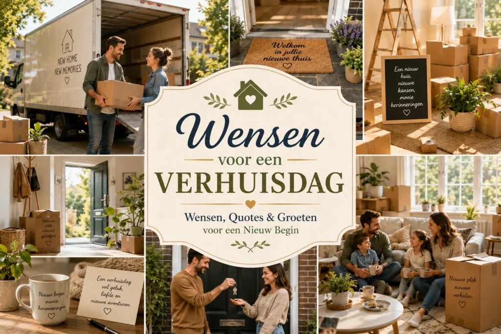 Wensen voor een Verhuisdag