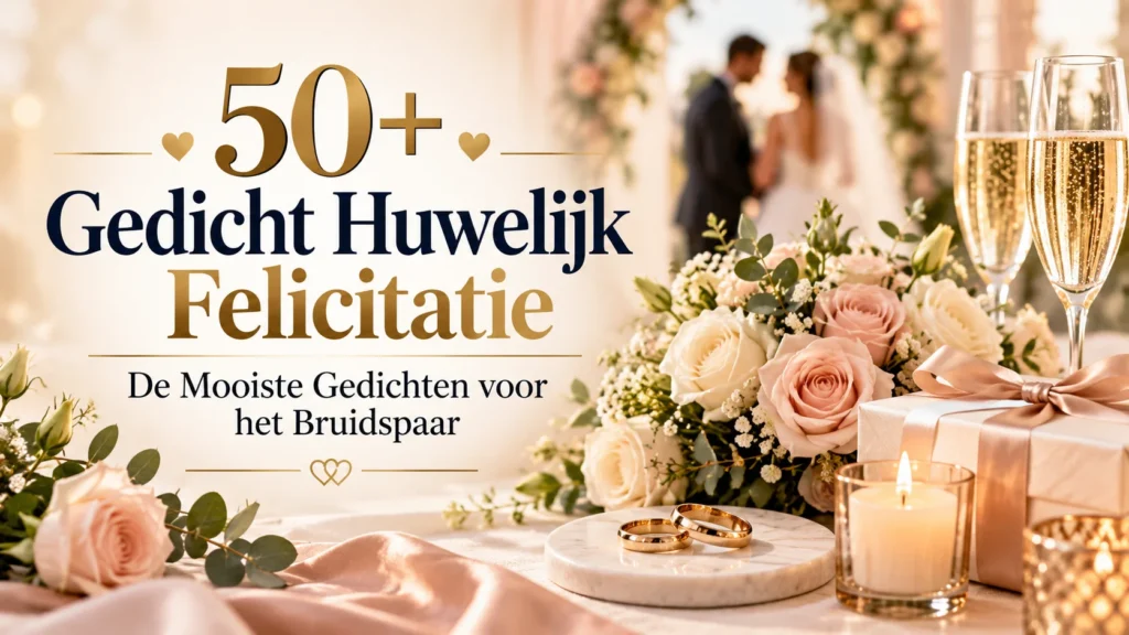 Gedicht Huwelijk Felicitatie De Mooiste Gedichten voor het Bruidspaar