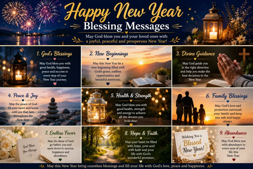 Happy New Year Blessing Messages
