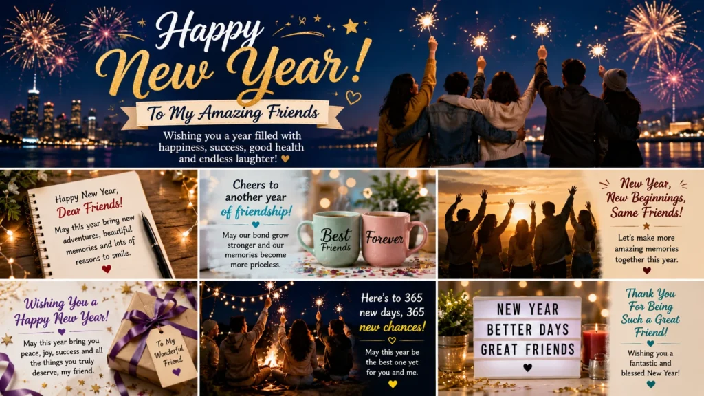 Happy New Year Message to Friends