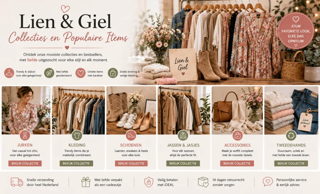 Lien en Giel Collecties en Populaire Items