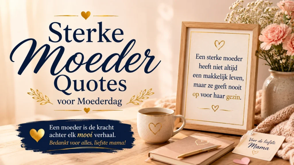 Sterke Moeder Quotes voor Moederdag