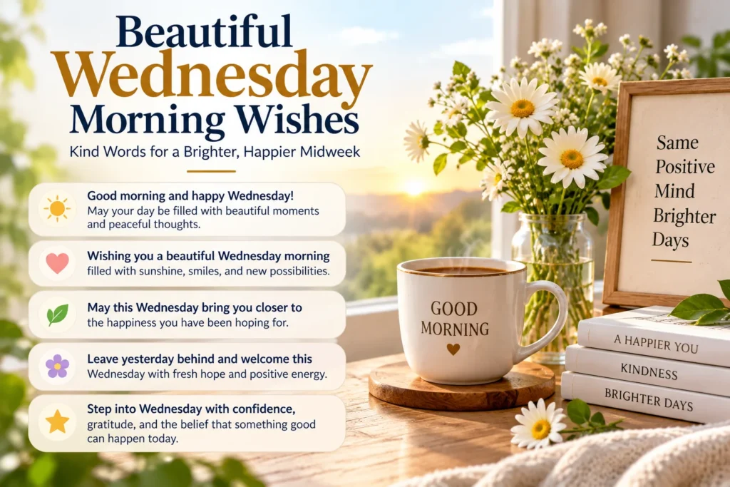 Beautiful Wednesday Morning Wishes