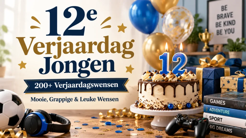 Birthday Wishes for 12 Year Old Boy and Funny, Sweet & Inspirational Messages