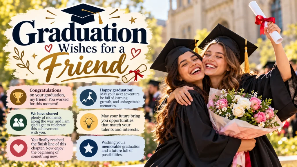Graduation Wishes for a Friend