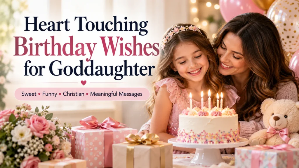 Heart Touching Birthday Wishes for Goddaughter Sweet, Funny, Christian & Meaningful Messages
