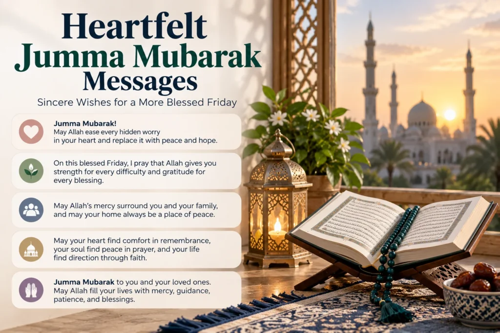 Heartfelt Jumma Mubarak Messages