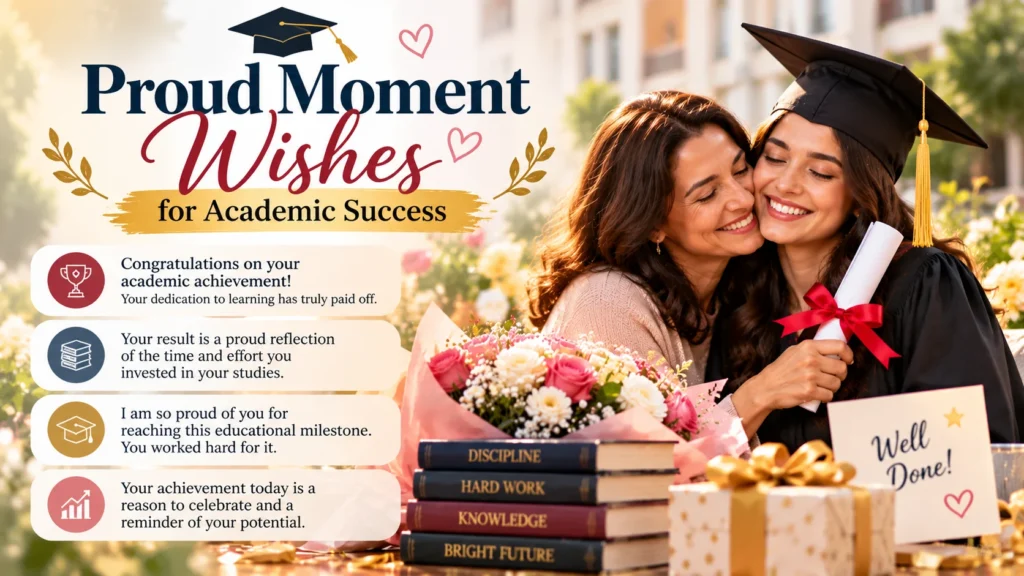 Proud Moment Wishes for Academic Success