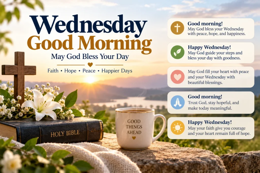 Wednesday Good Morning Wishes With God Images